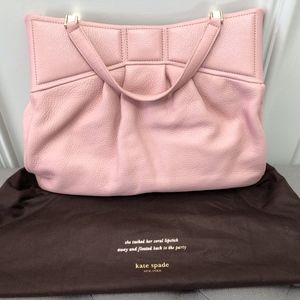 Kate Spade Pink Bow Convertible Shoulder Bag